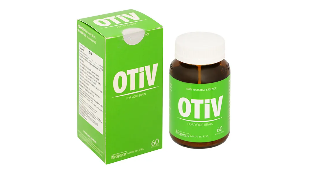 VIÊN UỐNG GIÚP CẢI THIỆN TÌNH TRẠNG THIẾU MÁU NÃO OTIV ECOGREEN 60V 2