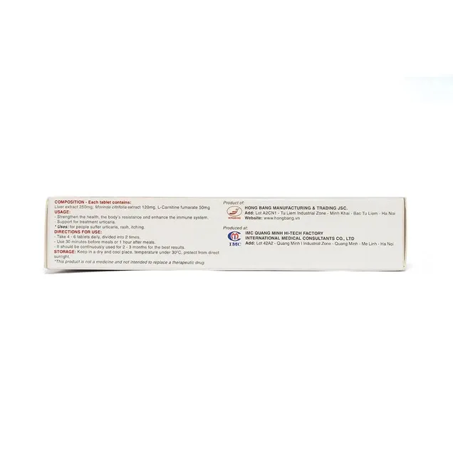 Thực phẩm bảo vệ sức khỏe Phụ Bì Khang - Hỗ trợ giảm triệu chứng mề đay, mẩn ngứa, dị ứng (30 viên) 4