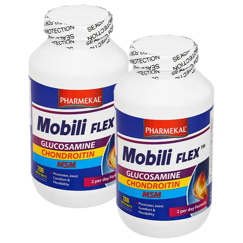 Combo 4 Thực phẩm bảo vệ sức khỏe Pharmekal® Mobili Flex 2
