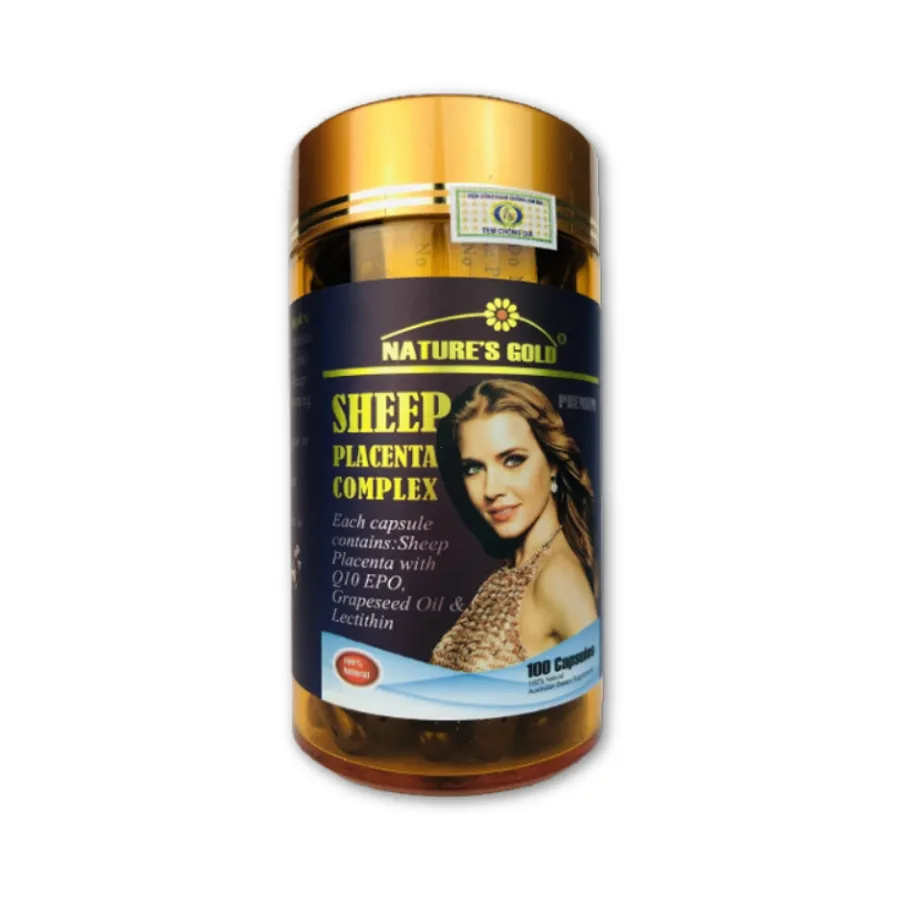 Thực phẩm bảo vệ sức khỏe Premium Sheep Placenta Complex (100 viên) 3