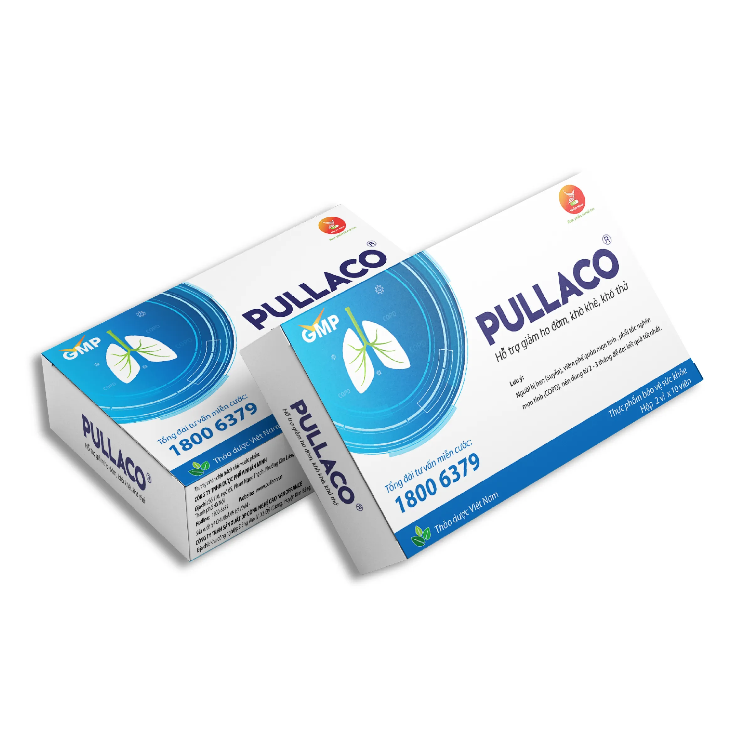 Thực phẩm bảo vệ sức khỏe PULLACO ( hộp x 20 viên) 2