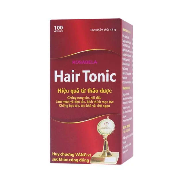 Thực phẩm bảo vệ sức khỏe Rosabela Hair Tonic (100 viên) 2