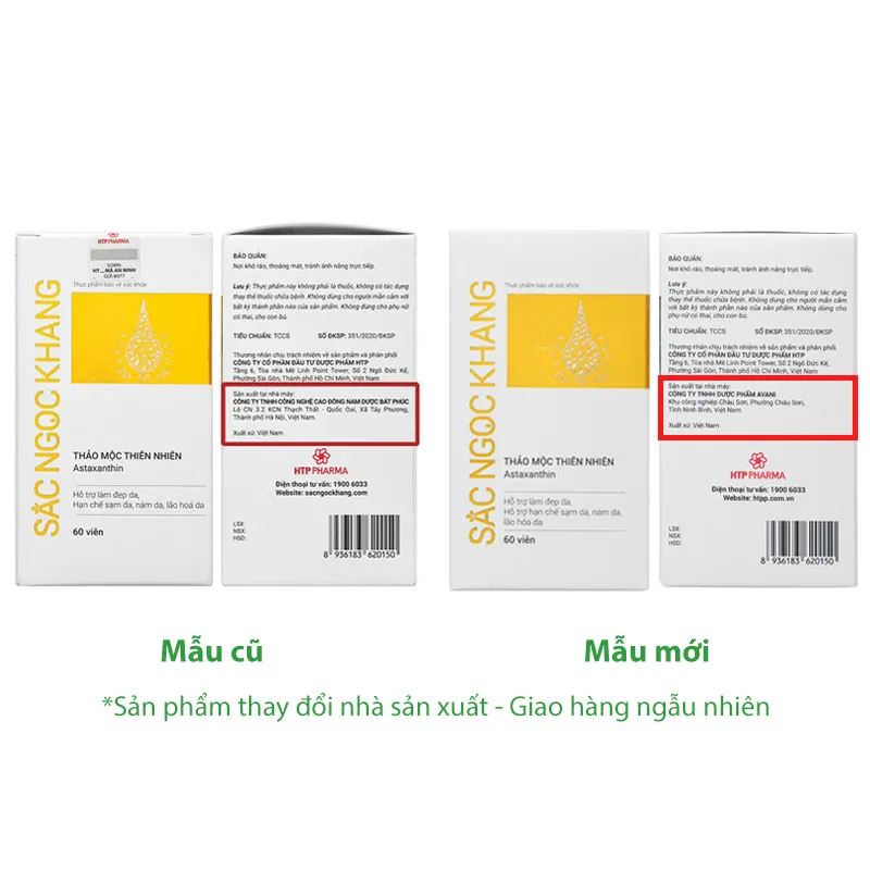 Combo 4 hộp Sắc Ngọc Khang hộp 180 viên 2