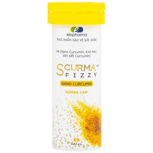 Thực phẩm bảo vệ sức khỏe Scurma Fizzy New (20 viên) 2