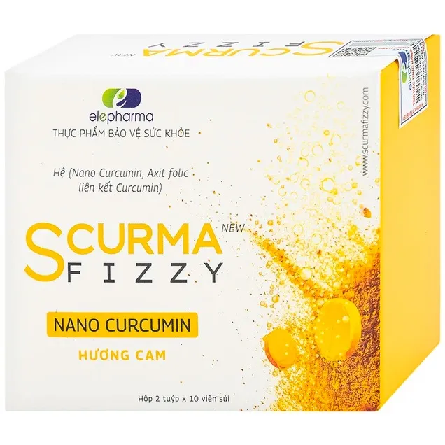 Thực phẩm bảo vệ sức khỏe Scurma Fizzy New (20 viên) 3