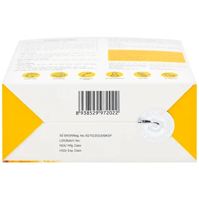 Thực phẩm bảo vệ sức khỏe Scurma Fizzy New (20 viên) 4