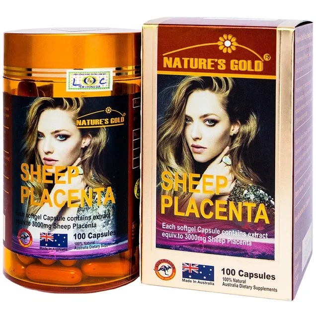 Thực phẩm bảo vệ sức khỏe Sheep Placeta 3000mg (100 viên) 2