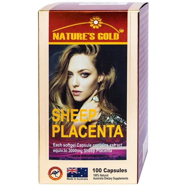 Thực phẩm bảo vệ sức khỏe Sheep Placeta 3000mg (100 viên) 3