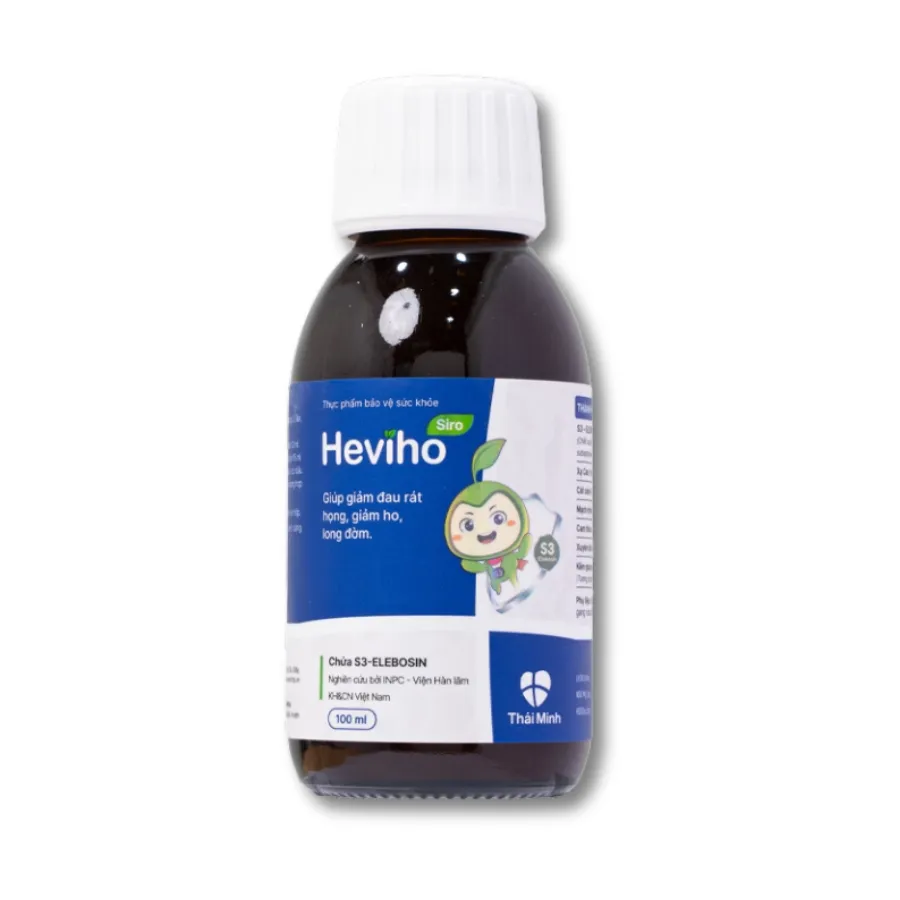 Thực phẩm bảo vệ sức khỏe siro Heviho (100ml) 2