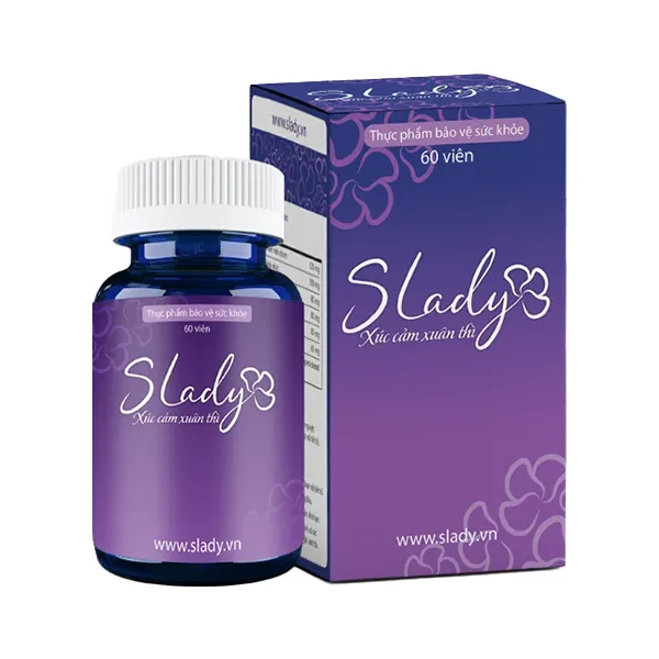 Thực phẩm bảo vệ sức khỏe Slady hỗ trợ điều hoà kinh nguyệt (60 viên) 3