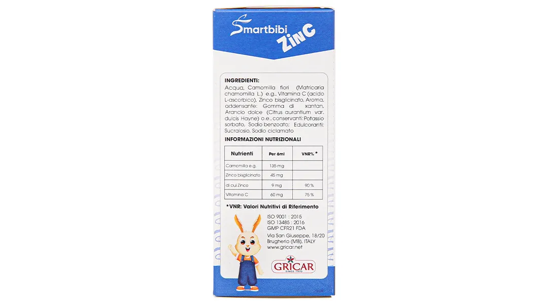SIRO HỖ TRỢ CẢI THIỆN BIẾNG ĂN SMARTBIBI ZINC 30ML 4