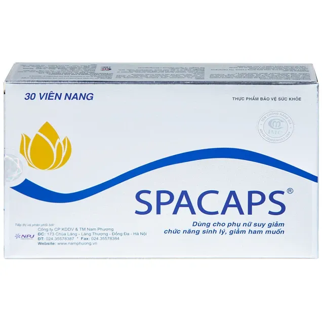 Viên uống NPJ Spacaps (Hộp 30 viên) hỗ trợ sinh lý nữ, tăng nội tiết