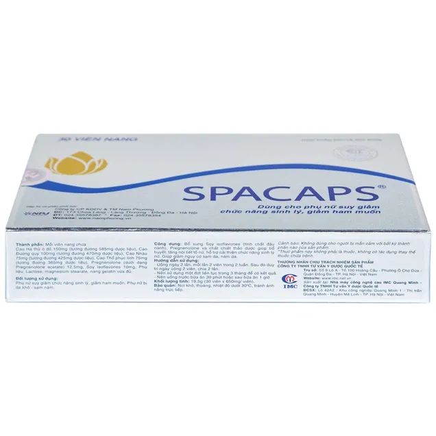 Viên uống NPJ Spacaps (Hộp 30 viên) hỗ trợ sinh lý nữ, tăng nội tiết 5