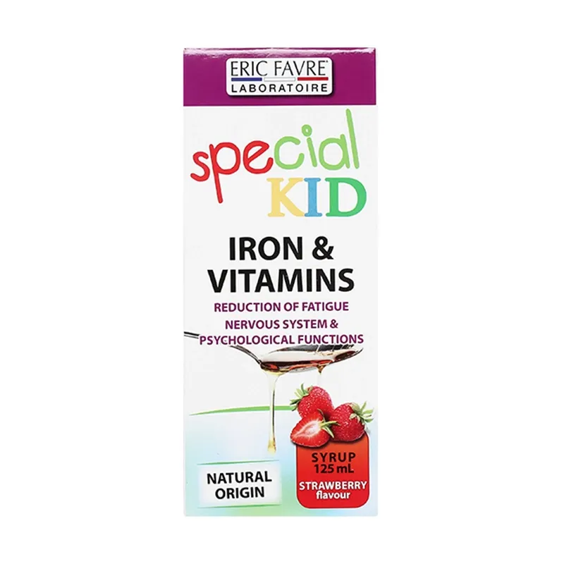 Thực phẩm bảo vệ sức khỏe Special Kid Fer & Vitamines (125ml) 6