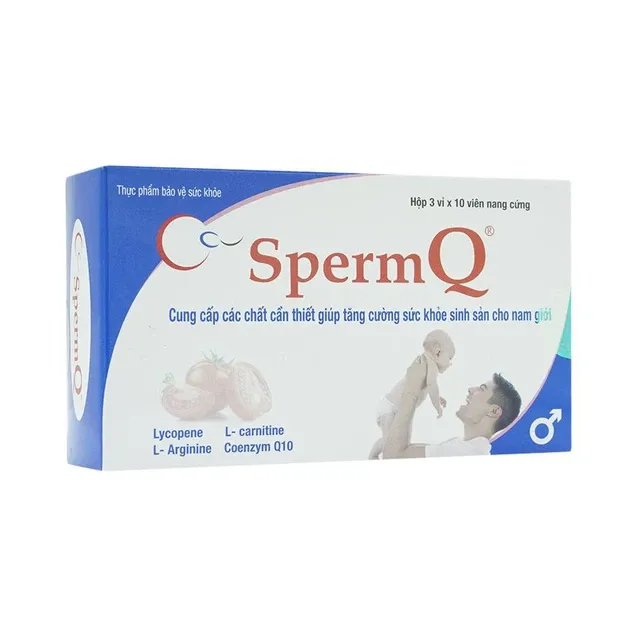 Viên uống Mediplantex SpermQ (Hộp 30 viên) hỗ trợ sinh lý nam giới 5