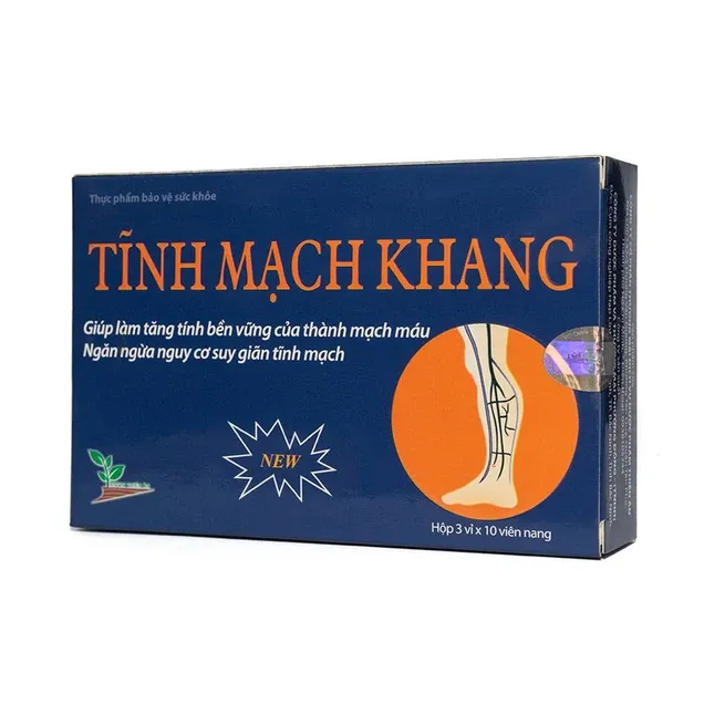 Thực phẩm bảo vệ sức khỏe Tĩnh Mạch Khang (30 viên) 4