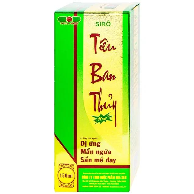 Thực phẩm bảo vệ sức khỏe Tiêu ban thủy new (150ml)