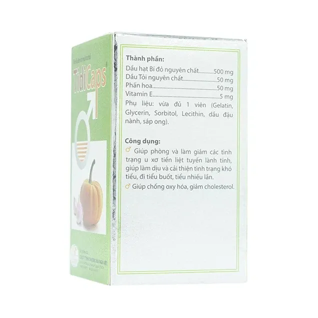 Thực phẩm bảo vệ sức khỏe TidiCaps (100 viên) 2