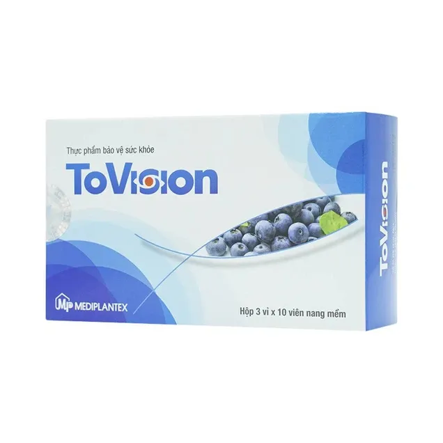 Thực phẩm bảo vệ sức khỏe ToVision (30 viên) 2