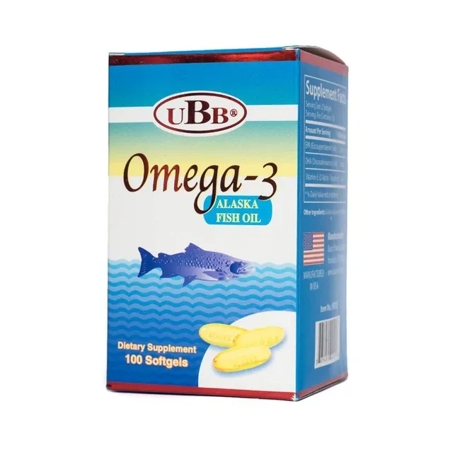 Thực phẩm bảo vệ sức khỏe UBB® Omega-3 (100 viên) 3