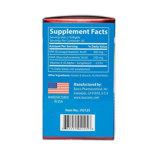 Thực phẩm bảo vệ sức khỏe UBB® Omega-3 (100 viên) 5