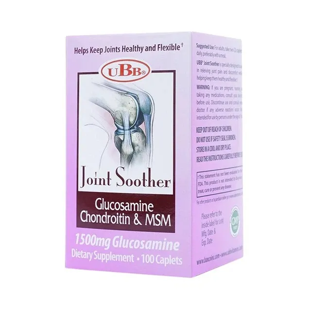 Thực phẩm bảo vệ sức khỏe UBB® Joint Soother (100 Viên) 2