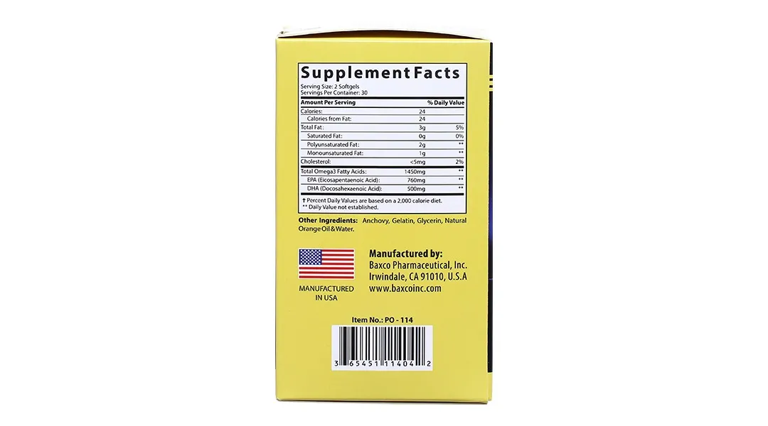 Thực phẩm bảo vệ sức khỏe UBB® Premium Omega 3 (60 Viên) 2
