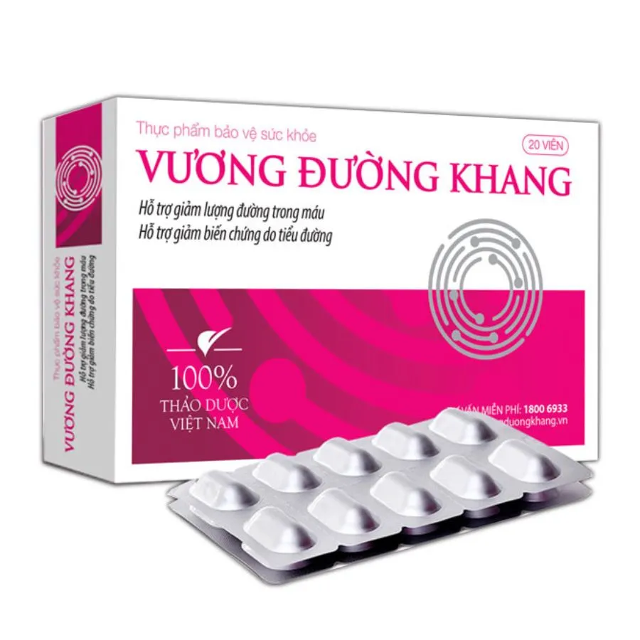 Thực phẩm bảo vệ sức khỏe Vương Đường Khang (20 viên)