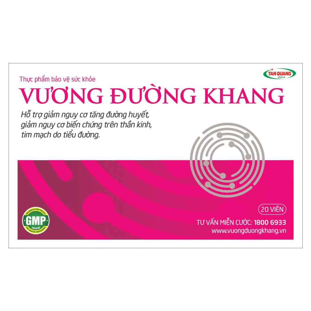 Thực phẩm bảo vệ sức khỏe Vương Đường Khang (20 viên) 2