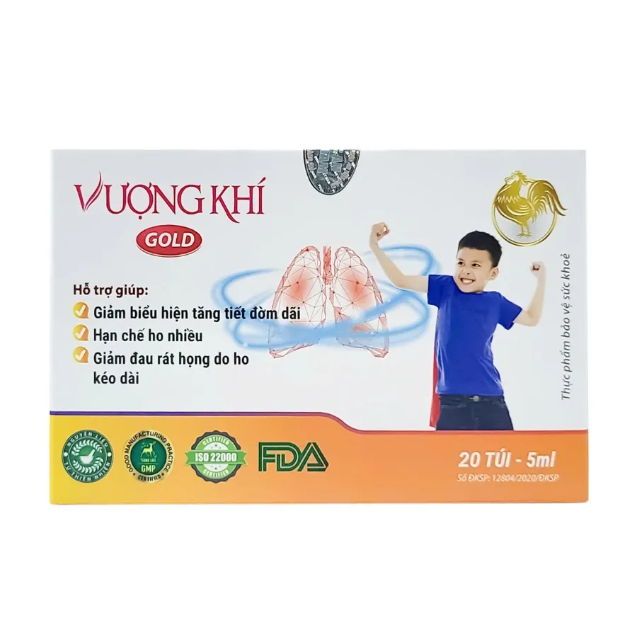 Thực phẩm bảo vệ sức khỏe Vượng Khí Gold (100ml)