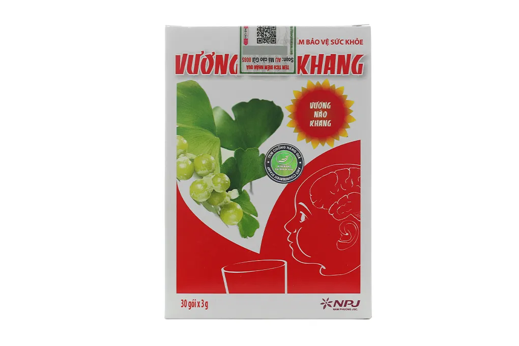 Vương Não Khang (hộp 30 gói) giúp hoạt huyết, cải thiện giấc ngủ 2