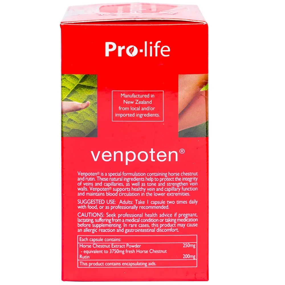 Thực phẩm bảo vệ sức khỏe Venpoten (30 viên) 2