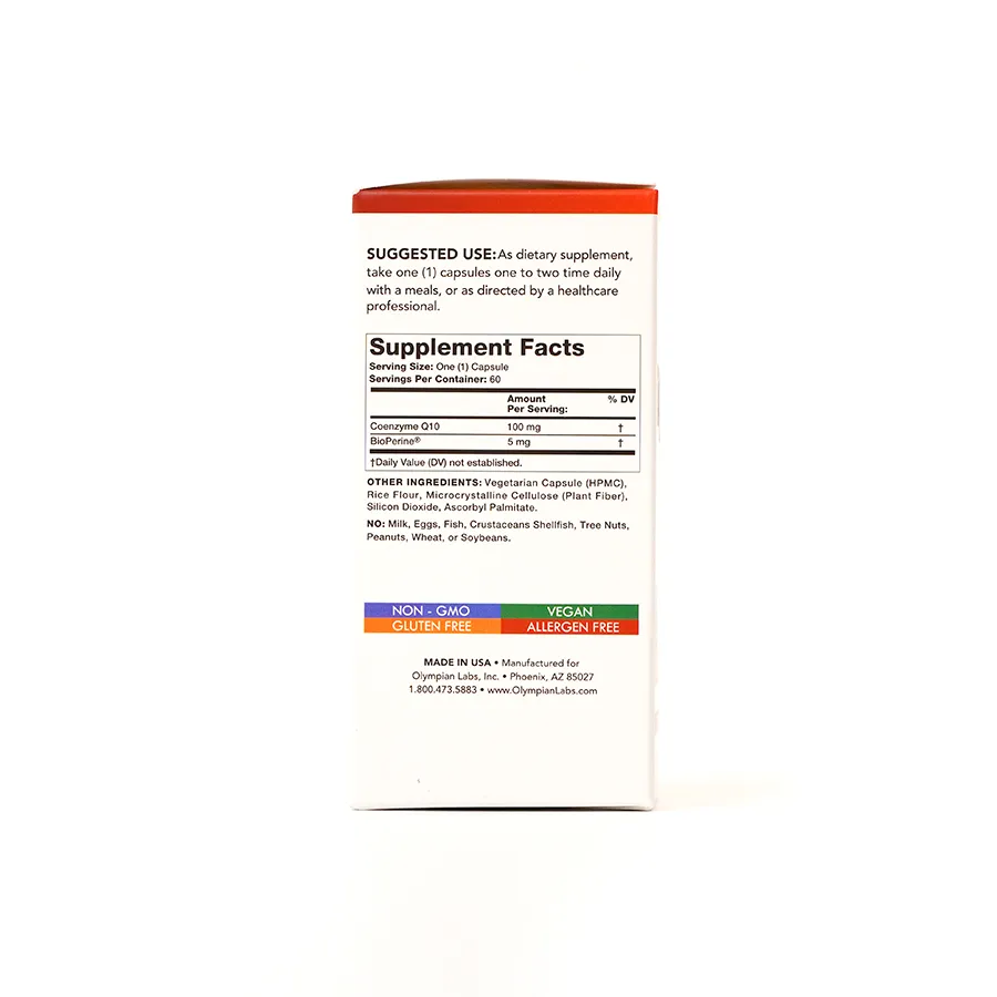 Thực phẩm bảo vệ sức khỏe viên nang CoQ10 100mg (60 viên) 5
