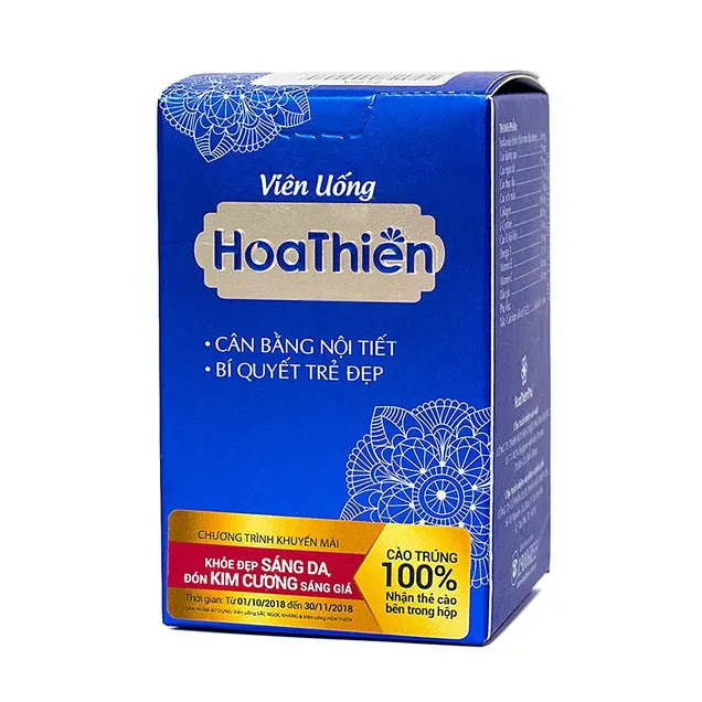 Thực phẩm bảo vệ sức khỏe viên uống Hoa Thiên (30 viên)
