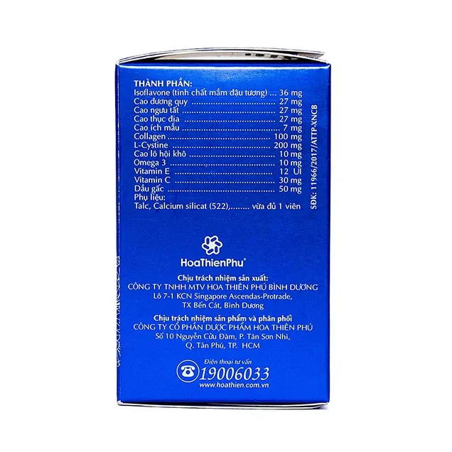 Thực phẩm bảo vệ sức khỏe viên uống Hoa Thiên (30 viên) 4
