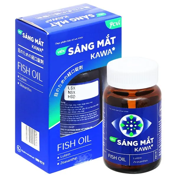 Thực phẩm bảo vệ sức khỏe Viên Sáng Mắt Kawa