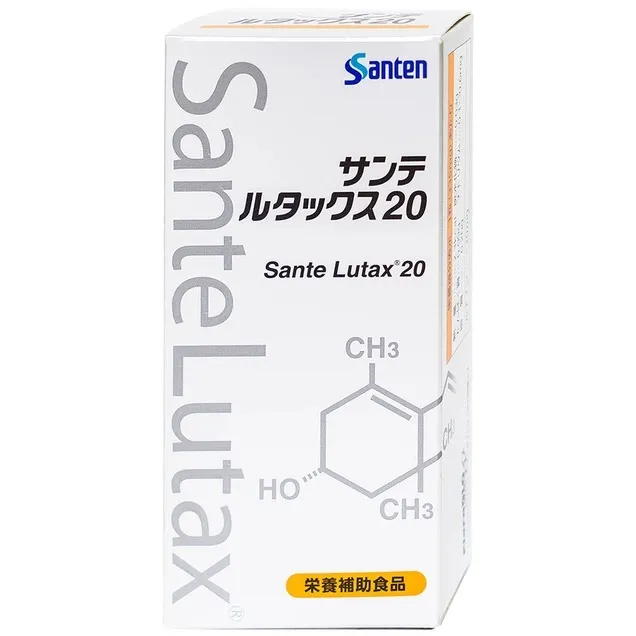 Thực phẩm bảo vệ sức khỏe viên nang mềm Sante Lutax - Hỗ trợ bảo vệ mắt 20 (30 Viên)