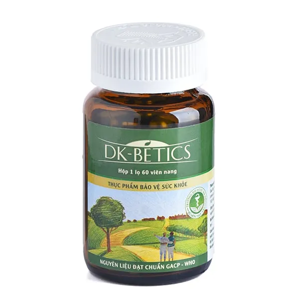 Thực phẩm bảo vệ sức khỏe viên nang DK-Betics (60 viên) 2
