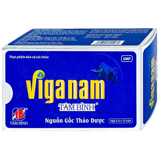 Thực phẩm bảo vệ sức khỏe Viganam Tâm Bình (60 viên)