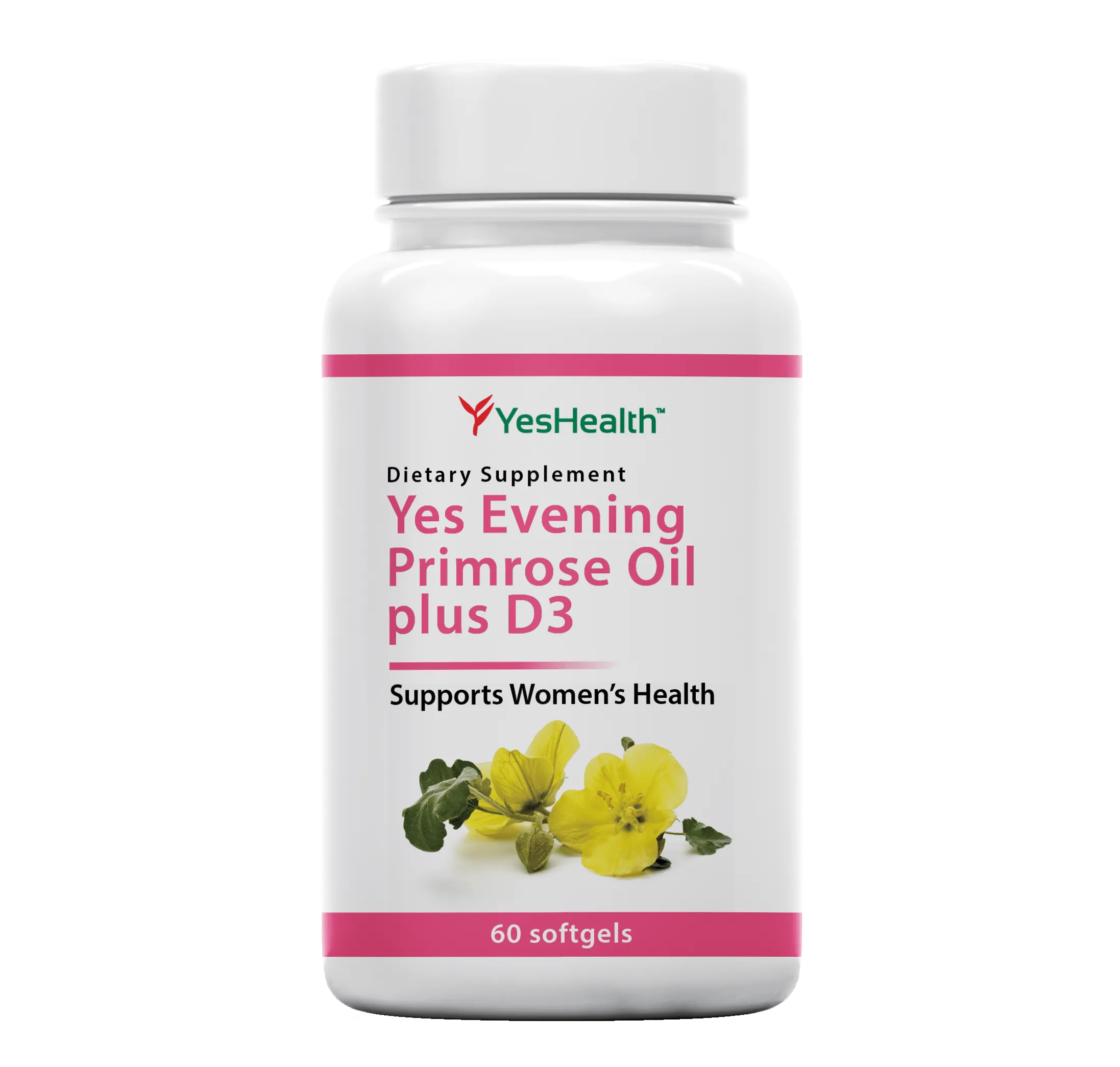 Thực phẩm bảo vệ sức khỏe Yes Evening Primrose Oil plus D3 (60 viên) 2