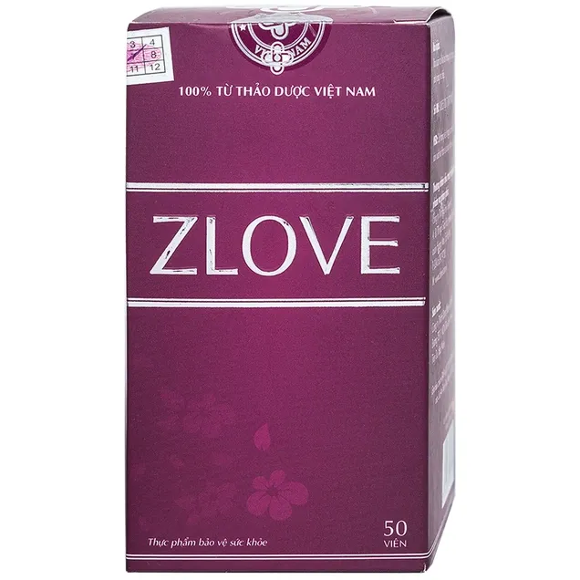 Thực phẩm bảo vệ sức khỏe Zlove (50 viên) 3