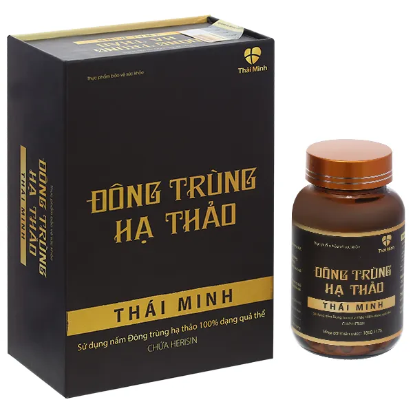 Thực phẩm bảo vệ sức khoẻ: Đông trùng hạ thảo Thái Minh