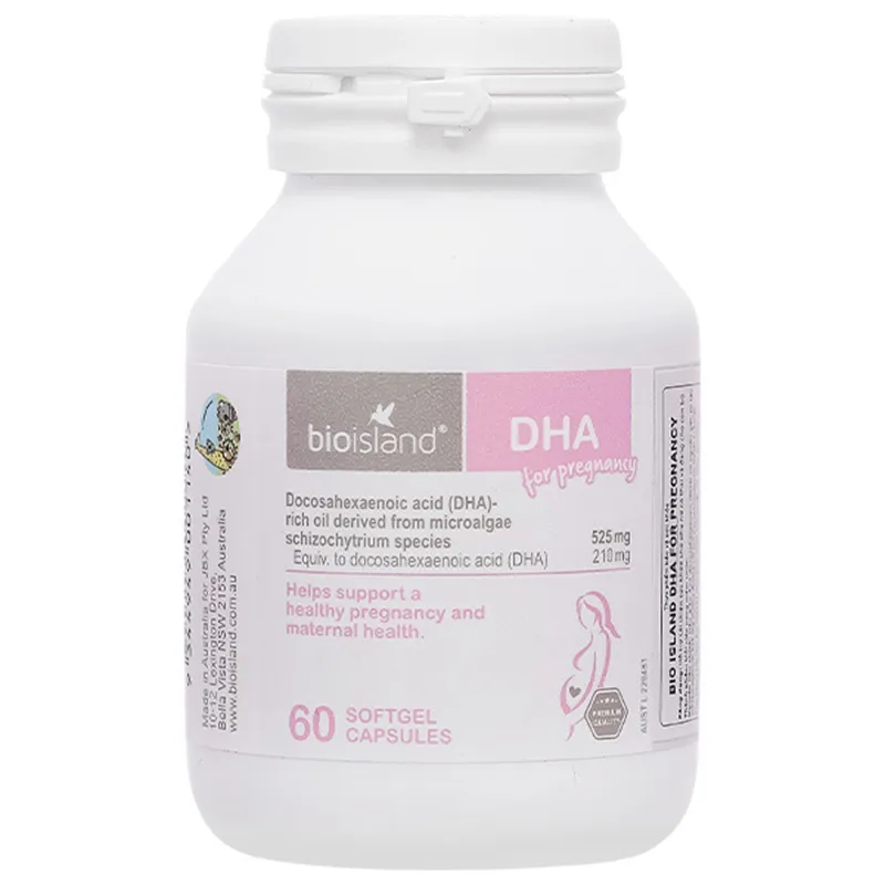 Thực phẩm bảo vệ sức khoẻ: Bio Island DHA For Pregnancy 3