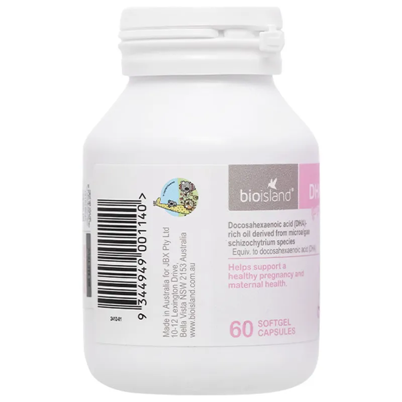 Thực phẩm bảo vệ sức khoẻ: Bio Island DHA For Pregnancy 6