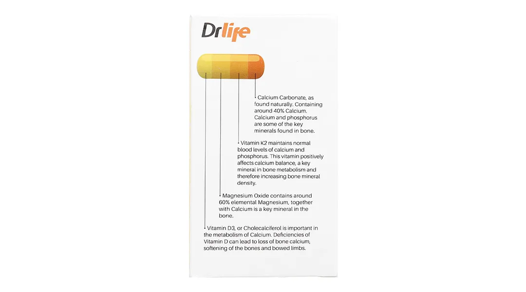 Thực phẩm bảo vệ sức khỏe Bone Builder Drlife (60 viên) 3
