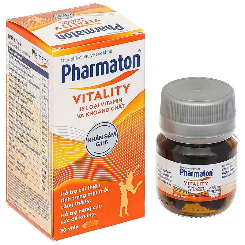 PHARMATON VITALITY SANOFI 5X10 2