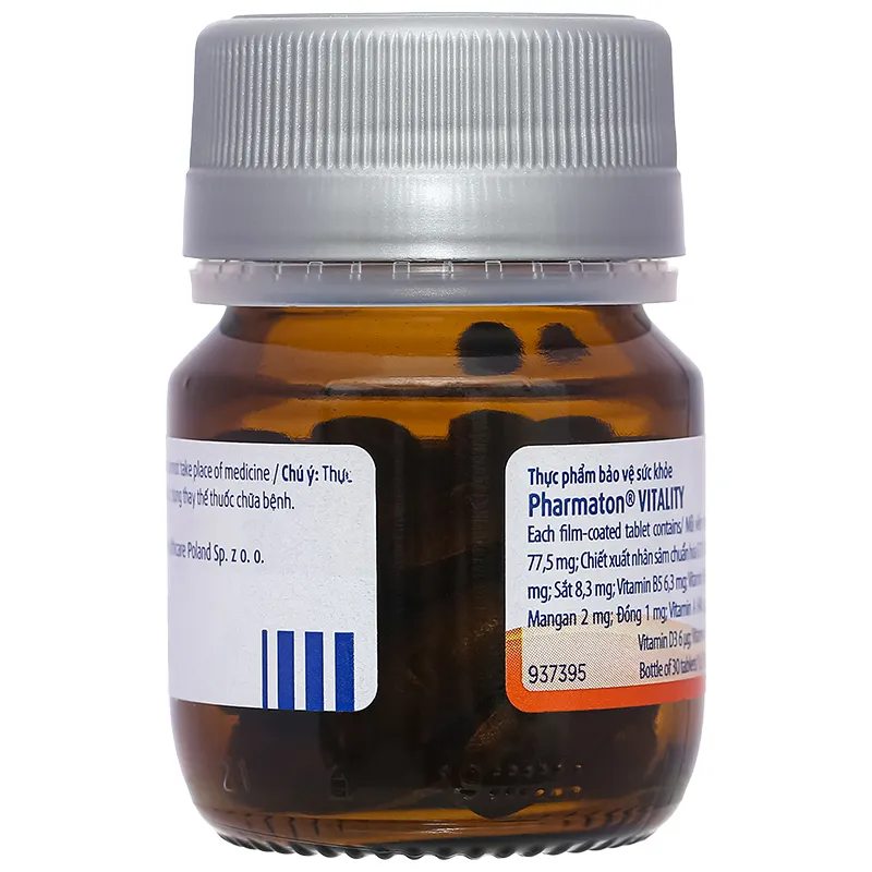 PHARMATON VITALITY SANOFI 5X10 12