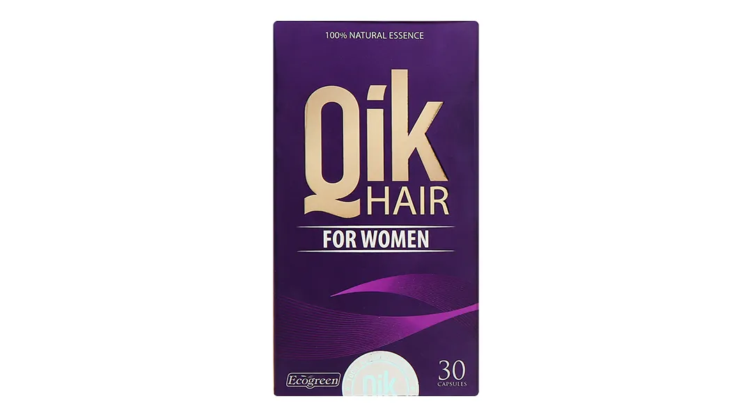 Viên uống QiK Hair For Women Ecogreen hỗ trợ giảm rụng tóc (Hộp 30 viên) 3