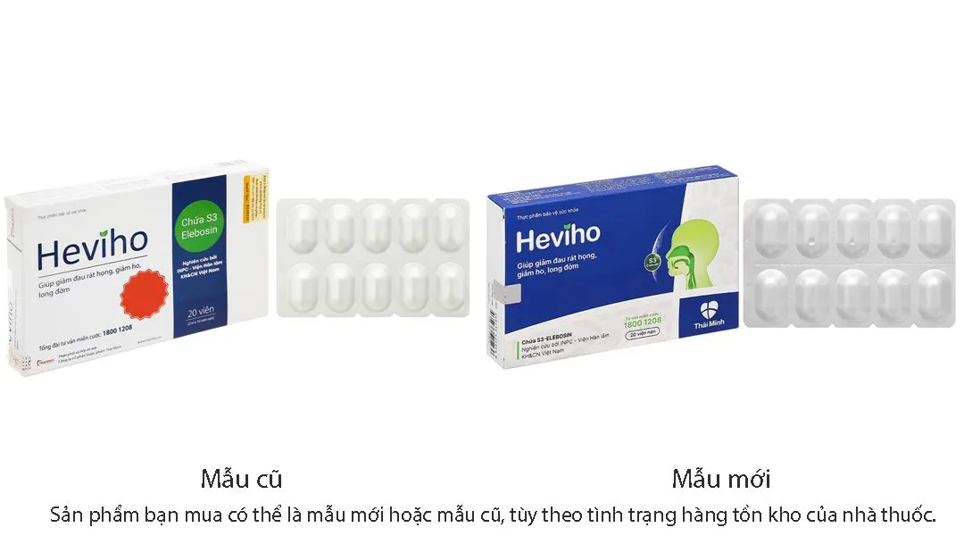SIRO GIẢM HO HEVIHO THÁI MINH 100ML 18