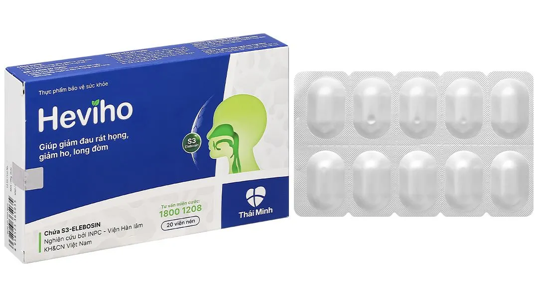 SIRO GIẢM HO HEVIHO THÁI MINH 100ML 19